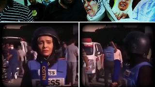 Kafası kopmuş çocukları anlattı, canlı yayında kelimeler boğazında düğümlendi! Burası İsrail'in tahliye edilmesini istediği hastane