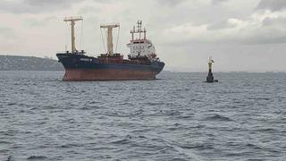 İstanbul Boğazı'ndan geçmeye hazırlanıyordu! Maltepe açıklarında gemi karaya oturdu