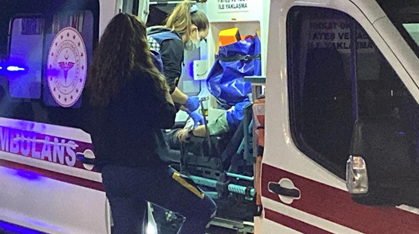 Ne olduğunu anlayamadı! Yolda yürürken bacağından vuruldu