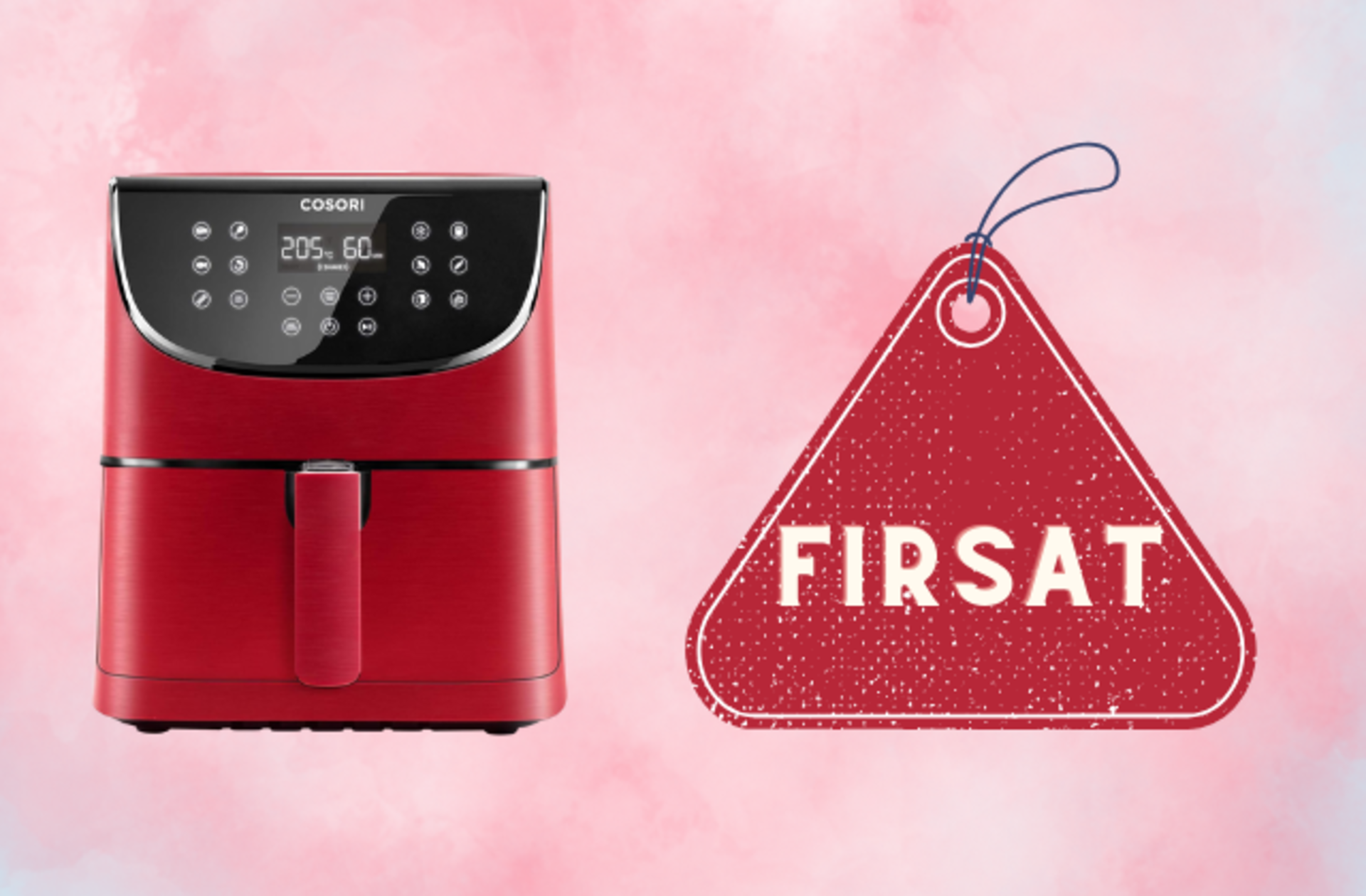 Fiyatı 2 bin 639 TL'ye düştü! Tasarım ödüllü Cosori airfryerda fırsat