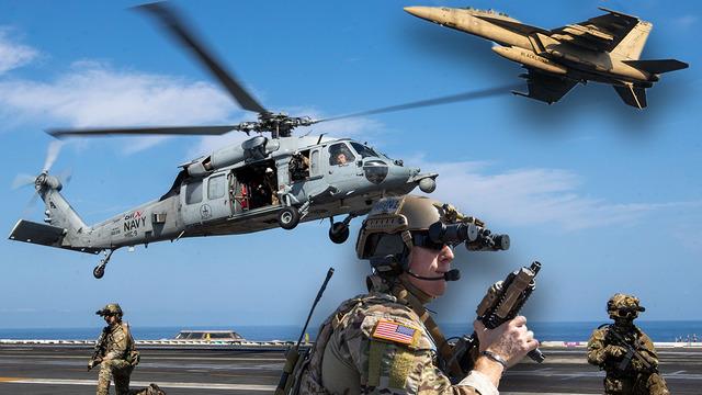 USS Gerald R. Ford Doğu Akdeniz'de! Sıcak görüntüler, dünyaya böyle paylaşıldı