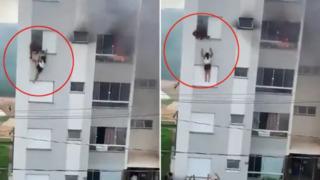 İnternetten 'büyücülük' araştırması yaptı! 11 yaşındaki kız evi yanlışlıkla ateşe verdi... Yanan dairedeki kurtarma anları kameraya yansıdı