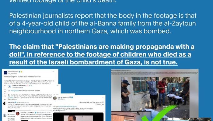 Dezenformasyonla Mücadele Merkezi’nden ‘Filistin’ özel bülteni! Gerçekler tek tek açıklandı