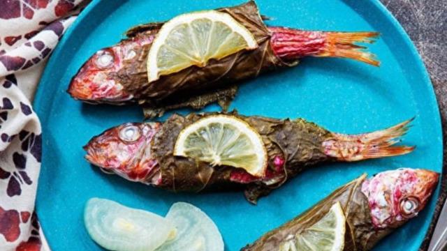 MASTERCHEF ASMA YAPRAĞINDA BARBUN TARİFİ! Asma yaprağında barbun nasıl yapılır? İşte malzemeleri