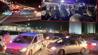 Malatya'da İsrail protestosu! Konvoy yapıp yola çıktılar, Kürecik Radar Üssü'ne gitmek istediler: Gerginlik yaşandı