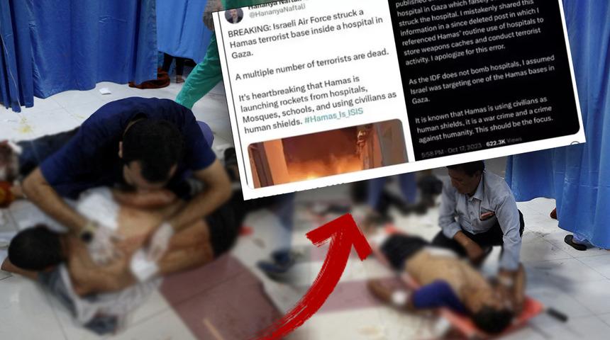 SON DAKİKA | İsrail'in hastane saldırısı sonrası tansiyon yükseliyor! Batı Şeria ve Beyrut sokakları karıştı