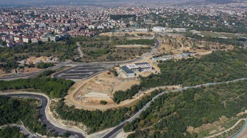 Millet bahçesi 3. etap çalışmaları sürüyor