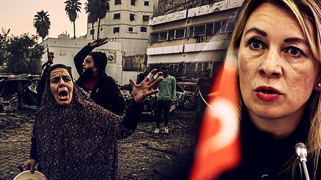 Hastane katliamı sonrası uydu görüntülerini işaret etti! Rusya kanıt istedi, İsrail'den iddialara haritalı yanıt geldi