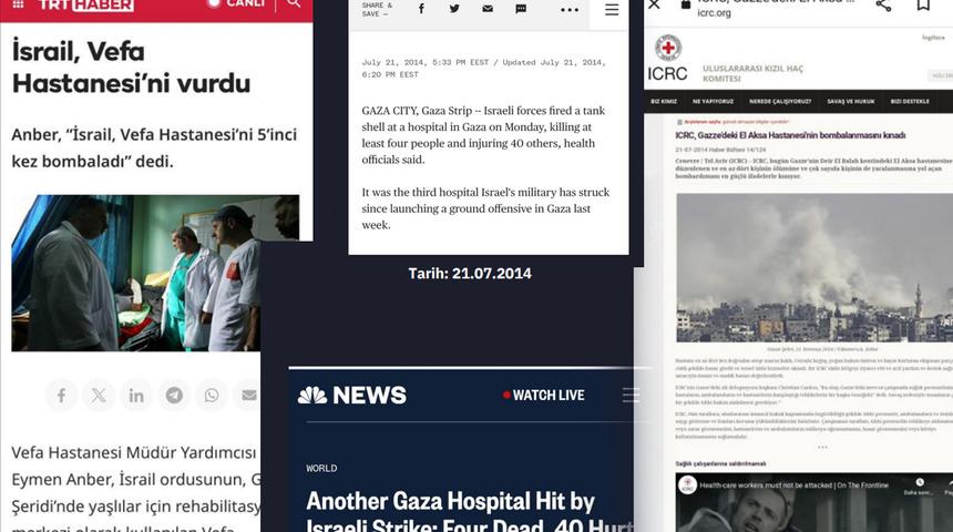 Dezenformasyonla Mücadele Merkezi'nden İsrail dosyası! İlk kez hastane vurmuyorlar