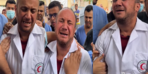 Çocuklarının hastane katliamında öldüğünü öğrenen doktor ayakta duramadı