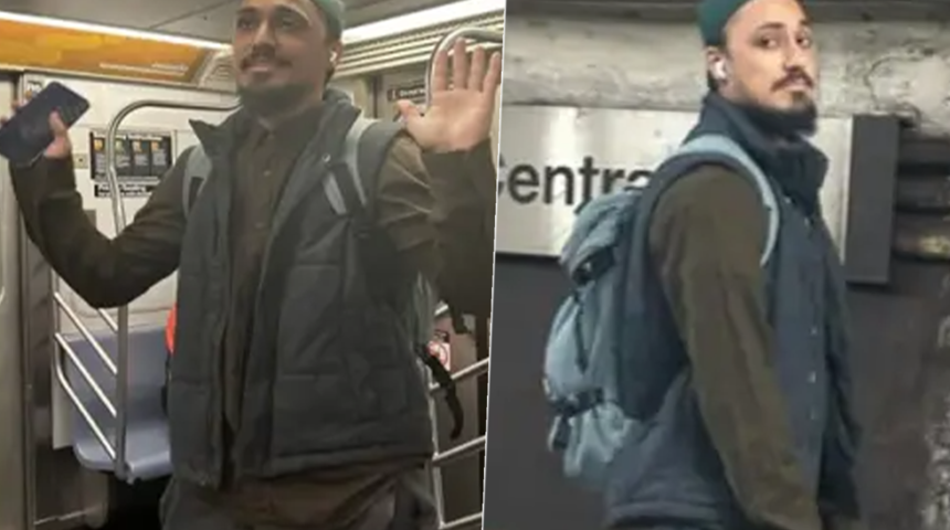 Metro istasyonunda korkunç anlar! "Yahudisin" diyerek bir anda saldırdı... Tren bekleyen kadını tekme tokat dövdü