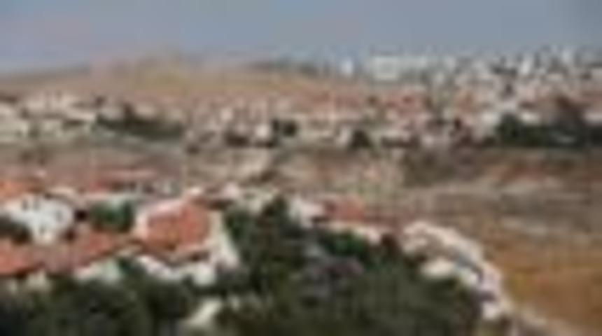 İsrail'den Batı Şeria'da 500'den fazla yerleşime onay