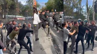 Sokak ortasında 'James Bond' kavgası! 5 kişi saldırdılar... Vatandaşlar zor sakinleştirdi