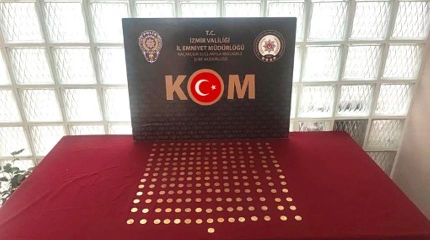 İzmir'de ka&ccedil;ak&ccedil;ılık operasyonlarında 35 ş&uuml;pheli yakalandı