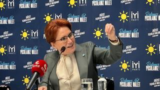 Akşener'den şaşırtan sözler: Bir genel başkana yakışmayacak bir cümle kuracağım şimdi