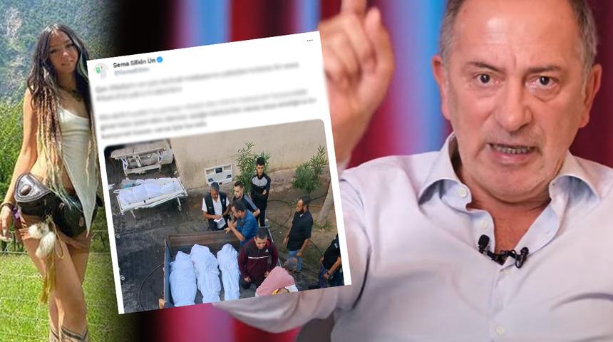 Gelecek Partili vekil Sema Silkin Ün'ün 'Gazze' paylaşımı tepki topladı! Fatih Altaylı: 'Böyle bir edepsizlik ben hayatımda görmedim'