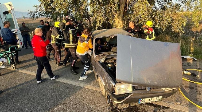 Aydın’da zincirleme trafik kazası: 1 ölü, 5 yaralı