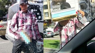 Trafikteki taciz kamerada! Sosyal medyadaki görüntüler üzerine harekete geçildi... Yine cam silerken yakalandı