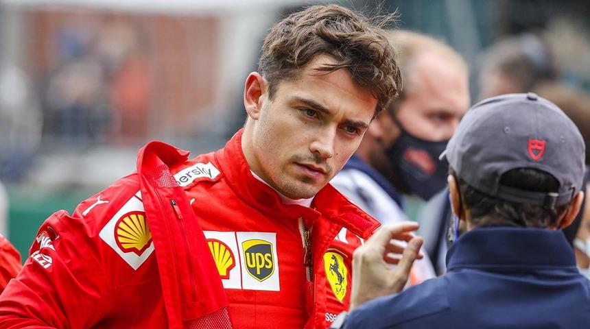 F1 ABD Grand Prix'sinde pole pozisyonu Leclerc'in