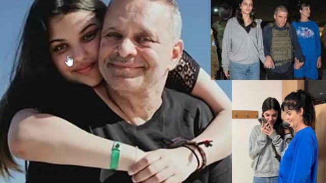 Hamas'ın serbest bıraktığı rehinelerin sağlık durumu nasıl? Genç kızın babası konuştu... Elinde sadece küçük bir çizik var