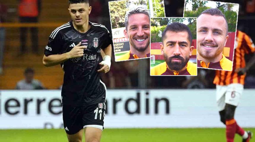 Galatasaray'dan maç sonunda Beşiktaş'a peş peşe göndermeler! Rashica transferini unutmayan sarı-kırmızılılardan flaş paylaşım...
