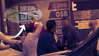 Sinirler gerildi, tartıştığı sürücünün kafasında sopa kırdı!