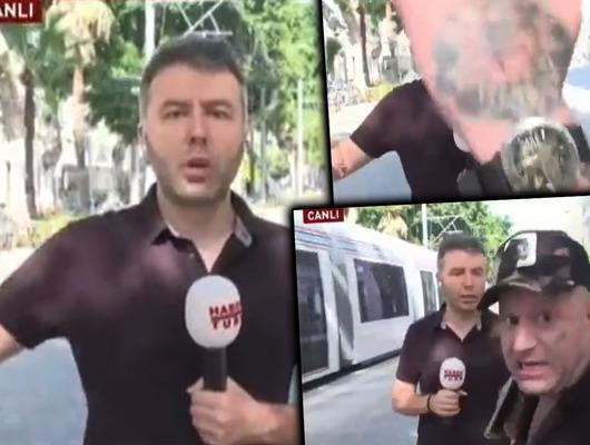 İsraillilerden canlı yayında Türk gazetecilere sert müdahale!