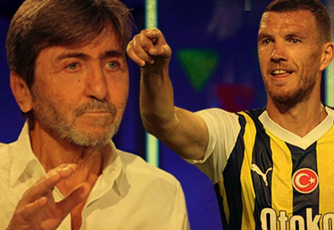 Fenerbah&ccedil;e galibiyeti sonrası Rıdvan Dilmen'den Dzeko eleştirisi! "Icardi bir kere yaptı..."