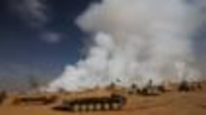 IŞİD'in yaktığı tesisin zehirli dumanı ABD &uuml;ss&uuml;ne ulaştı