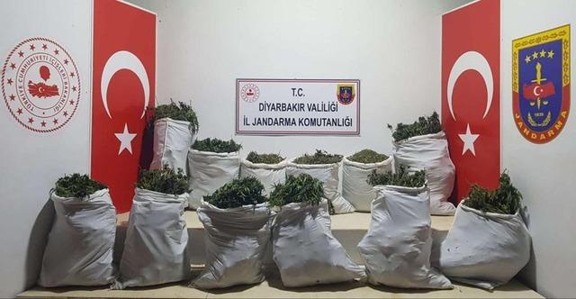 Diyarbakır’da 240 kilo esrar ele geçirildi