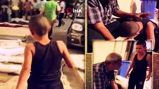 Cansız bedenler arasında geziyordu, dünyası başına yıkıldı! Ailesini arayan Filistinli çocuğun görüntüleri kahretti