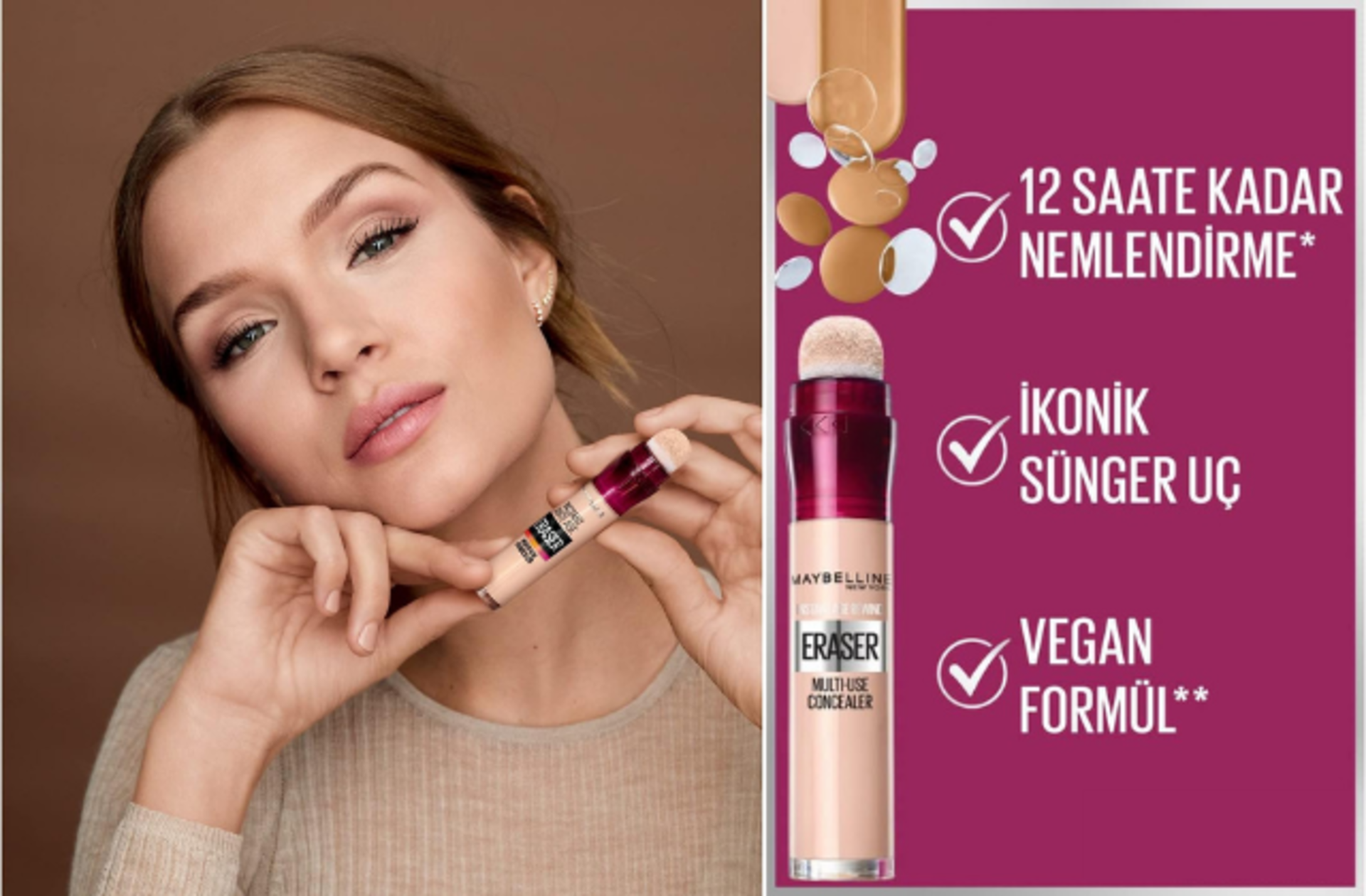 Makyaj çantanızın olmazsa olmazı hâline gelecek çok satan Maybelline New York kapatıcıyı sizin için inceledik