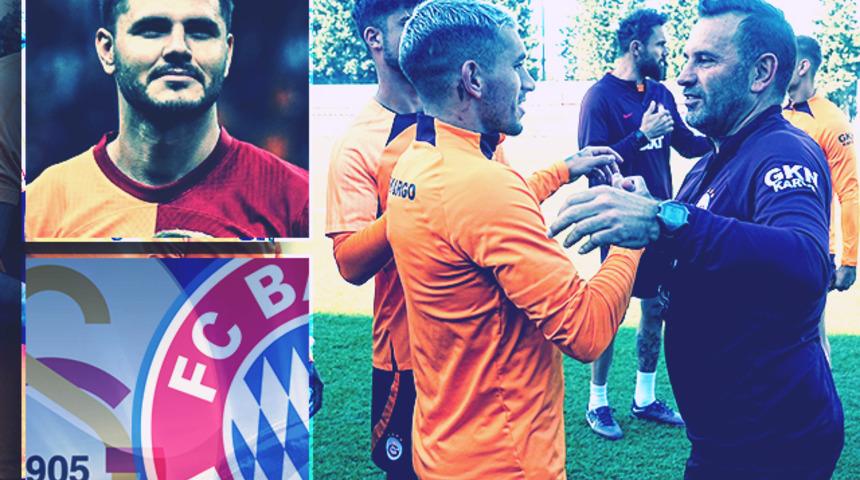 Son dakika: Galatasaray'da Bayern öncesi dikkat çeken kare! Mauro Icardi, oynayacak mı?