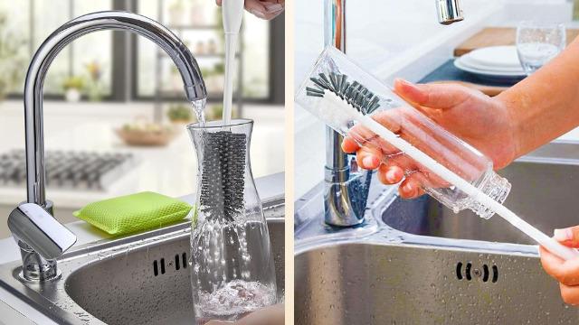 Uzun şişeleri, vazoları, biberonları nasıl rahatlıkla temizleyebilirsiniz? İşte püf noktaları