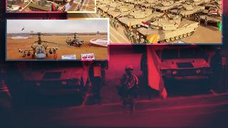 Mısır ordusundan gövde gösterisi! İsrail sınırındaki görüntüler gündem yarattı: Tanklar, füzeler...