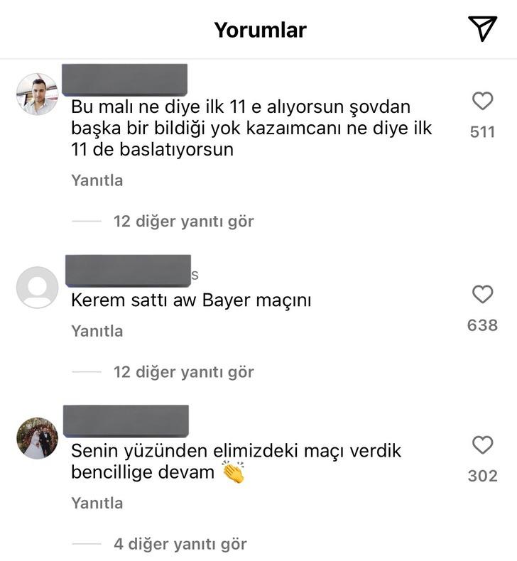 Bayern Münih maçı sonrası Galatasaray taraftarı Kerem Aktürkoğlu'na demediğini bırakmadı! Şahan Gökbakar'dan paylaşım geldi G1