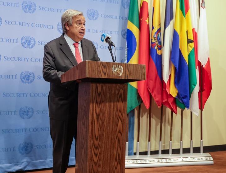 BM Genel Sekreteri Guterres'ten İsrail heyetine tepki: Yanlış yorumlanması karşısında şoke oldum
