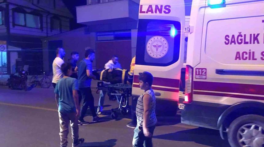 Cip ile motosiklet çarpıştı: 1 yaralı