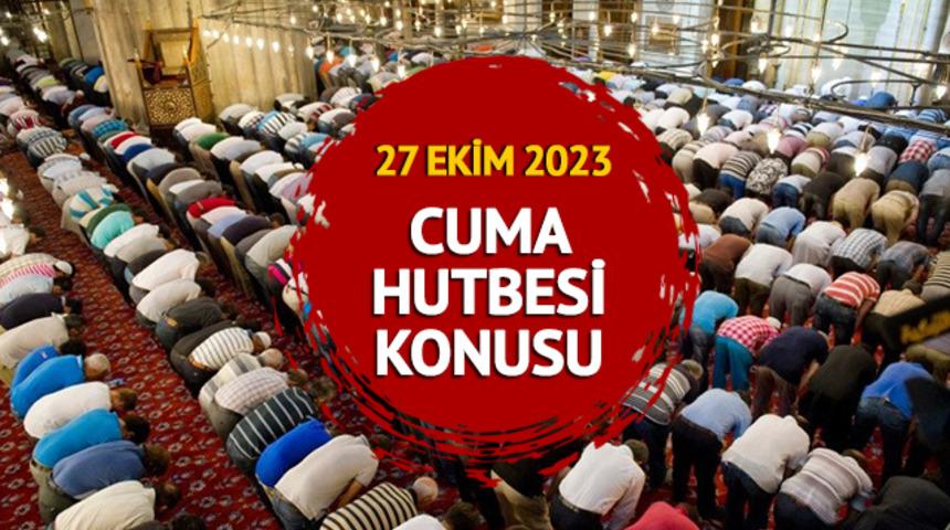 Cuma hutbesi açıklandı! Diyanet'ten Cumhuriyet Bayramı temalı cuma hutbesi: "Vatan Millet Sevdasıyla Nice Yüzyıllara"