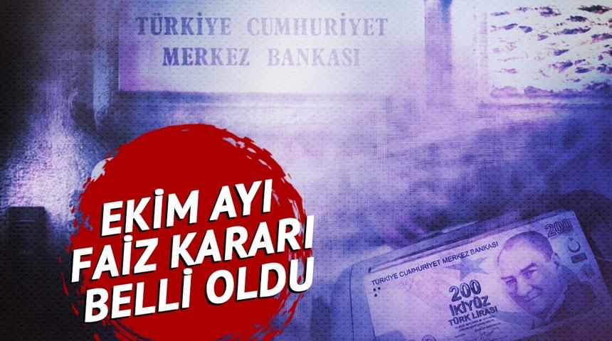 TCMB MERKEZ BANKASI FAİZ KARARI SON DAKİKA: Herkes o rakamı işaret etmişti! Piyasanın merakla beklediği açıklama: Ekim ayı faiz kararı belli oldu