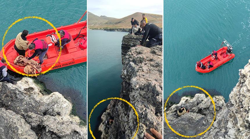 Annesini arayıp intihar edeceğini söyledi! 20 metre yükseklikten kendini suya bıraktı