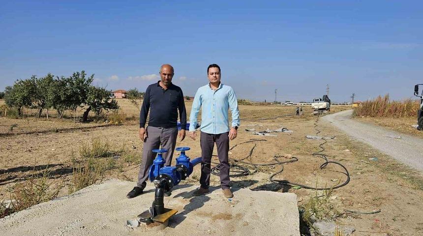 Salihli Mersinli Mahallesi&rsquo;nde yeni sondaj kuyusu sevinci