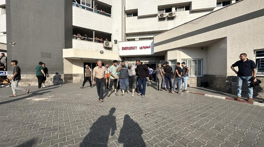 İsrail Gazze'deki Şifa Hastanesi'ni hedef gösterdi! Hamas'tan acil müdahale çağrısı