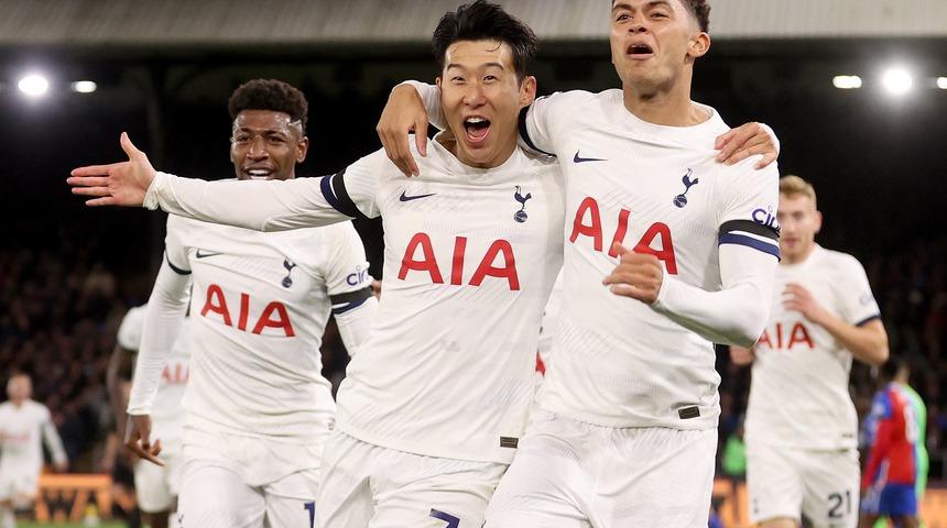Premier Lig lideri Tottenham, Crystal Palace'ı 2-1 yendi
