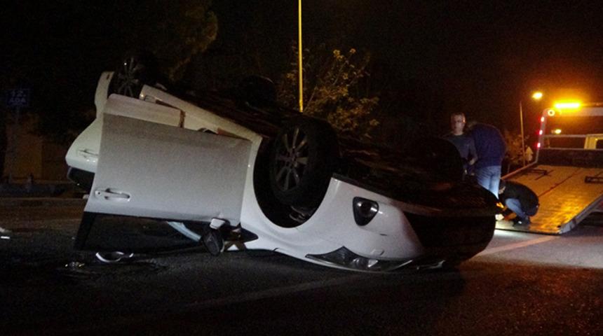 Trafik kazası geçiren eşinin yanına giderken kaza yaptı! 5 kişi yaralandı
