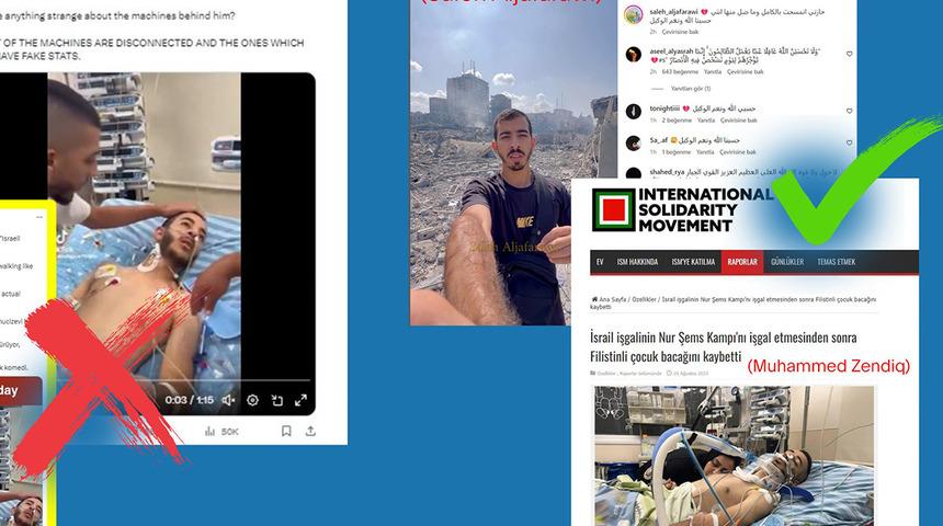 İsrail'in resmi devlet hesabının yalanını DMM ortaya çıkardı! 