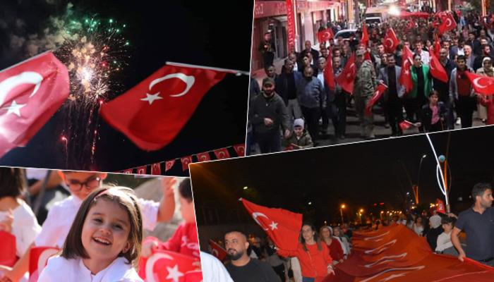 Yer gök Türk bayrağı! 81 ilde Cumhuriyet’in 100. yılı kutlanmaya başladı