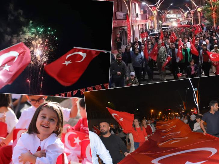 Yer gök Türk bayrağı! 81 ilde Cumhuriyet'in 100. yılı kutlanmaya başladı
