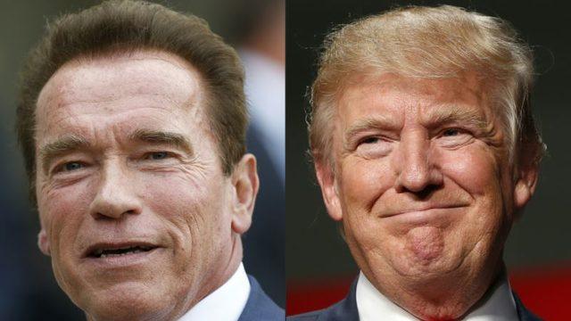 Trump ile Schwarzenegger Arasında Çırak Atışması