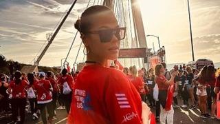 Alparslan Büyük Selçuklu’nun yıldızı Aslıhan Karalar 100. Yıl Cumhuriyet Kadınları Koşusu'na katıldı! Beğeni butonu çöktü